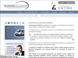 Sites similar to leleasingdelutilitaire.fr