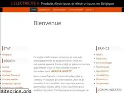 Sites similar to lelectricite.be