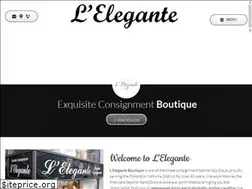 Sites similar to leleganteboutique.com