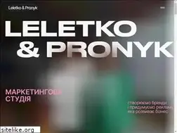 Sites similar to leletko-pronyk.com
