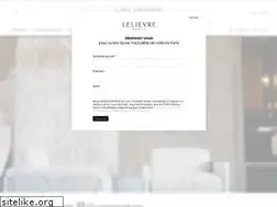 Sites similar to lelievreparis.com