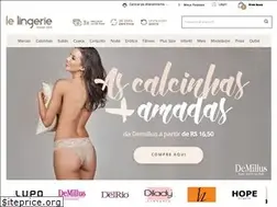 Sites similar to lelingerie.com.br