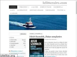 Sites similar to lelitteraire.com