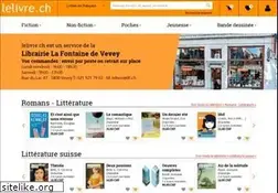 Sites similar to lelivre.ch