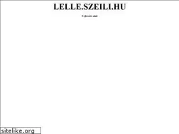 Sites similar to lelle.szeili.hu