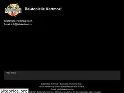 Sites similar to lellekertmozi.hu