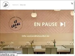 Sites similar to lelocalbxl.be
