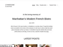 Sites similar to lemadeleine.com