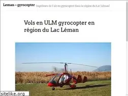 Sites similar to leman-gyrocopter.com