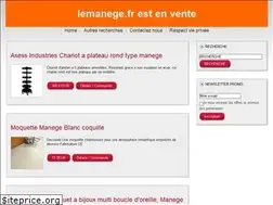Sites similar to lemanege.fr