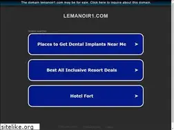 Sites similar to lemanoir1.com
