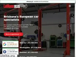 Sites similar to lemansmotors.com.au