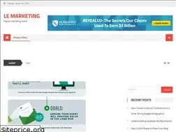Sites similar to lemarketing.ca