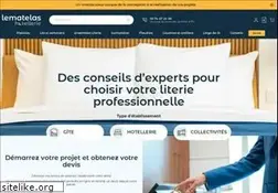 Sites similar to lematelas-hotellerie.com