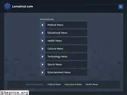Sites similar to lematinal.com