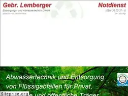 Sites similar to lemberger-umwelt.de