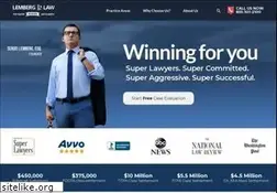 Sites similar to lemberglaw.com
