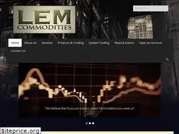 Sites similar to lemcommodities.com