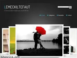 Sites similar to lemeckiltefaut.over-blog.com