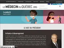 Sites similar to lemedecinduquebec.org