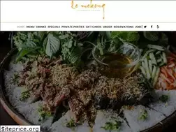 Sites similar to lemekongcuisine.com