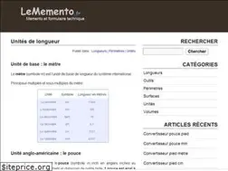 Sites similar to lememento.fr