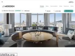 Sites similar to lemeridienbarcelona.com