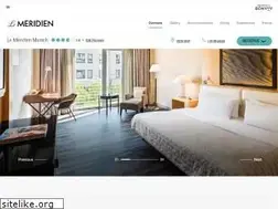Sites similar to lemeridienmunich.com