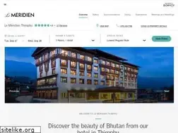 Sites similar to lemeridienthimphu.com