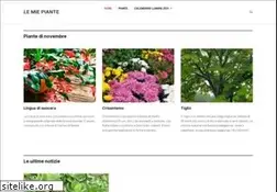 Sites similar to lemiepiante.it
