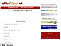 Sites similar to lemiescienze.net