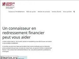 Sites similar to lemieuxnoletsyndic.com