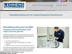 Sites similar to lemmensmetaalbewerking.nl