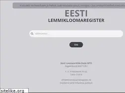 Sites similar to lemmikloomaregister.ee