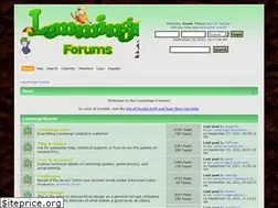 Sites similar to lemmingsforums.net