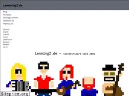 Sites similar to lemmingz.de