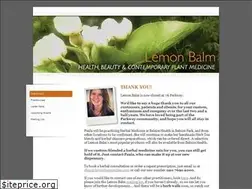 Sites similar to lemonbalmonline.com