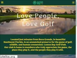 Sites similar to lemonbaygolfclub.com