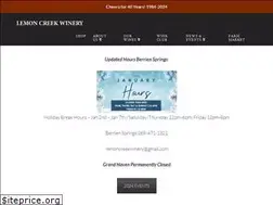 Sites similar to lemoncreekwinery.com