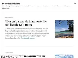 Sites similar to lemondeambulant.com