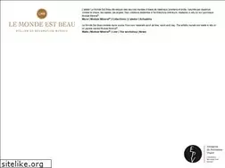 Sites similar to lemondeestbeau.fr