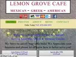 Sites similar to lemongrovecafe.net