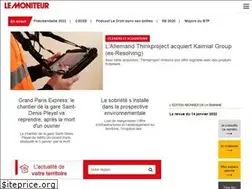 Sites similar to lemoniteur.fr