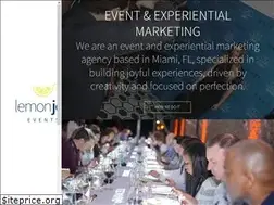 Sites similar to lemonjoyevents.com