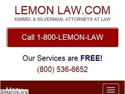 Sites similar to lemonlaw.com