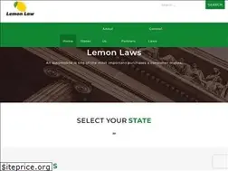 Sites similar to lemonlaw.site