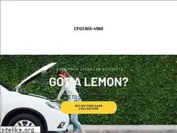 Sites similar to lemonlawfirm.com