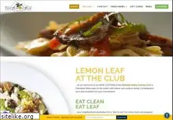 Sites similar to lemonleaf.com