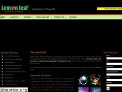 Sites similar to lemonleafevents.com