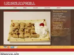 Sites similar to lemonleafgrill.net
